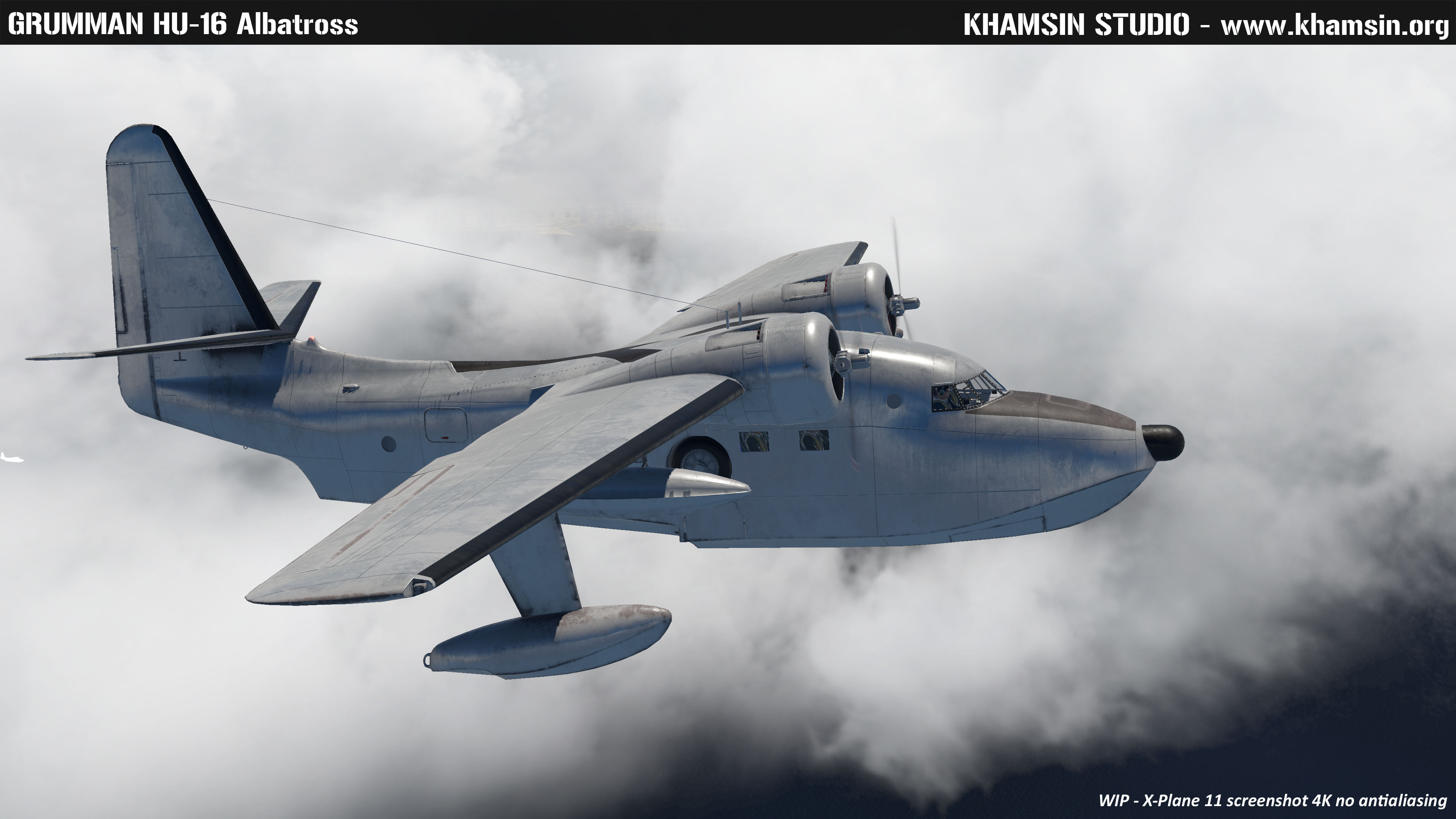 GRUMMAN HU16 Albatross XPlane 11 WIP 01